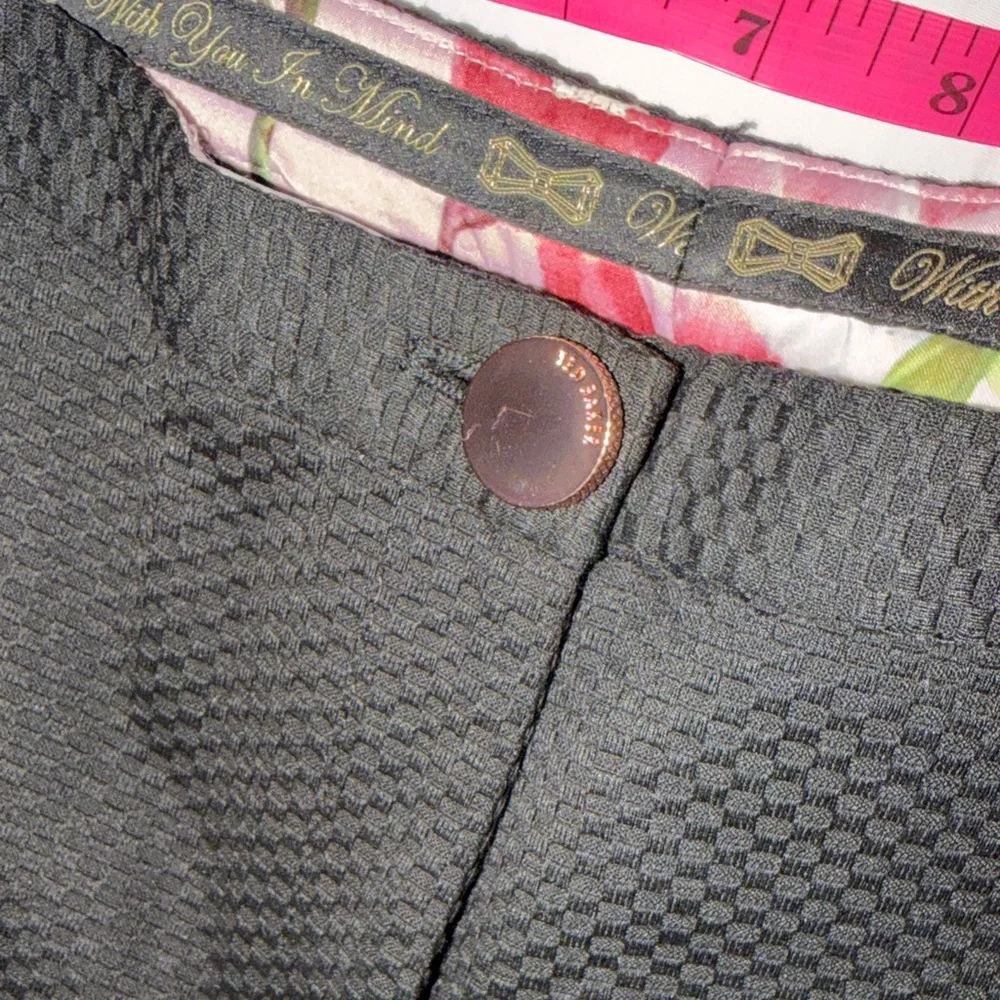 Ted Baker London Black Textured Pants - Picture 3 of 9